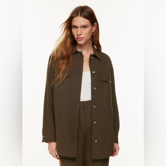 Aritzia Wilfred The Ganna Shirt Jacket - Picture 1 of 16